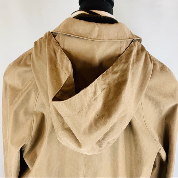 London Fog Walker Detachable Hood Women XL Regular - Picture 3 of 10